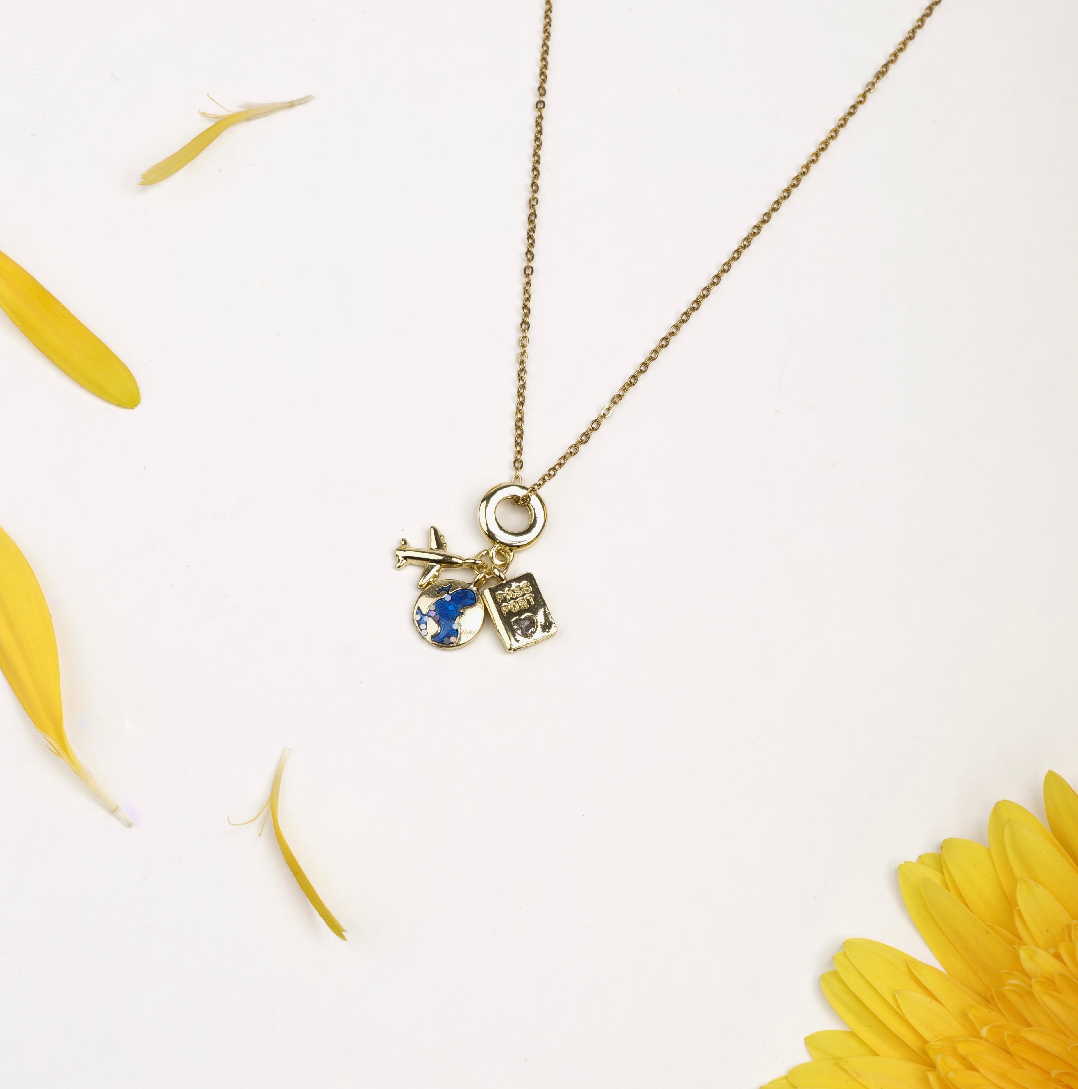 Wanderlust Pendant with Chain