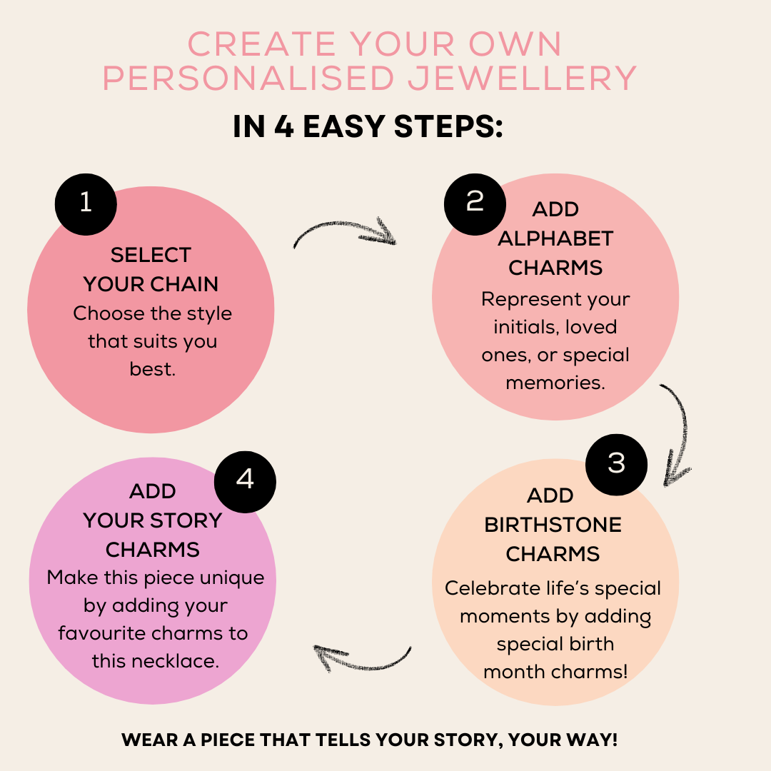 Personalized Cluster Necklace