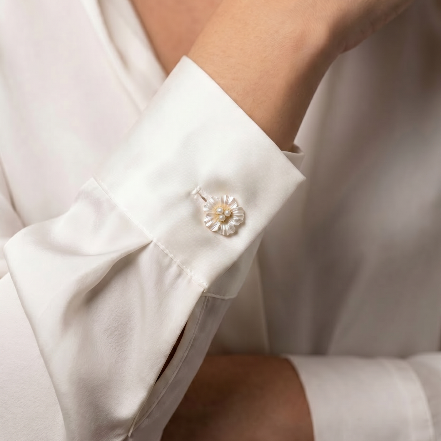 The Iris Button Cover ( Pair )