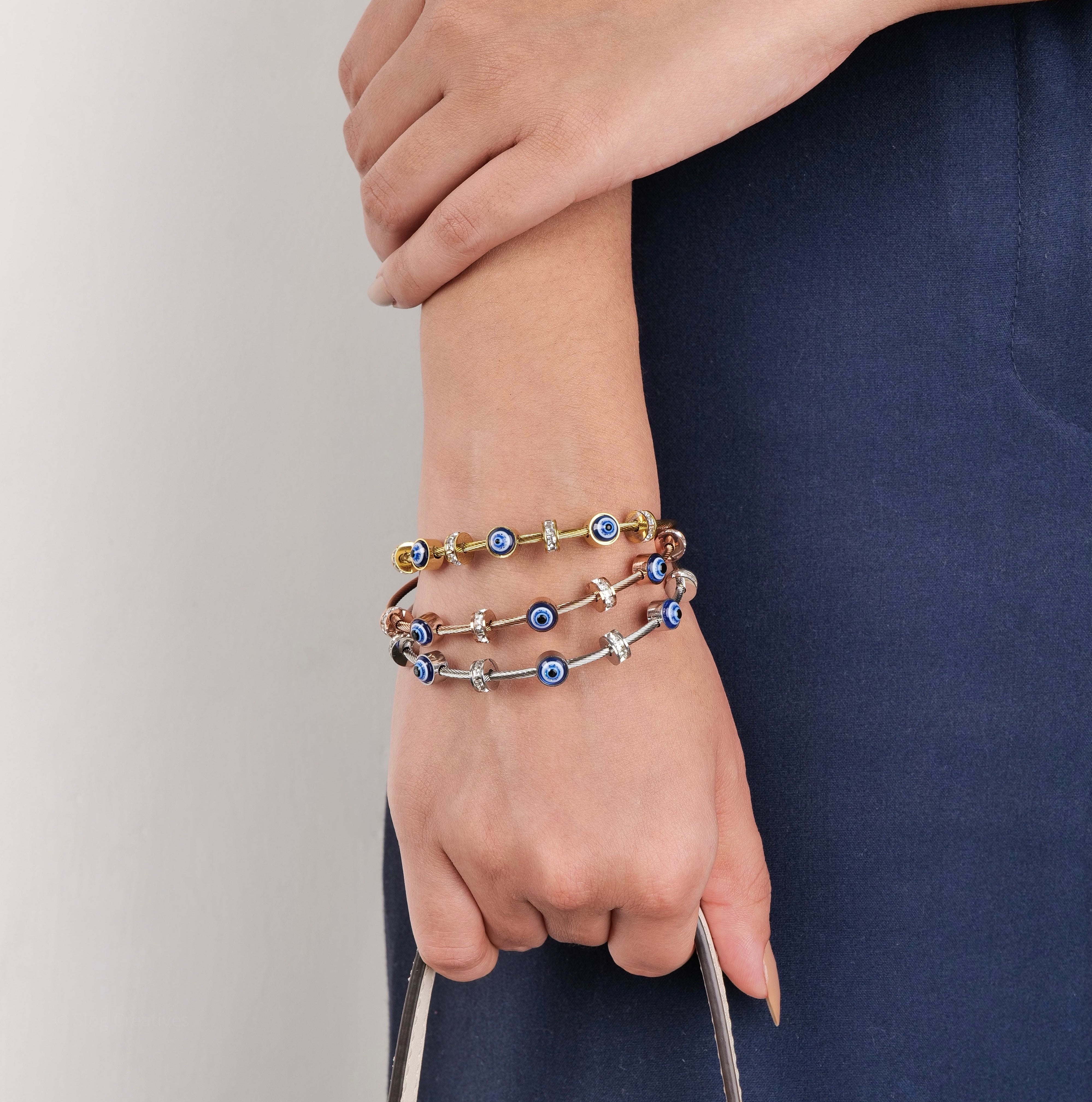 Everyday Evil Eye Bangle