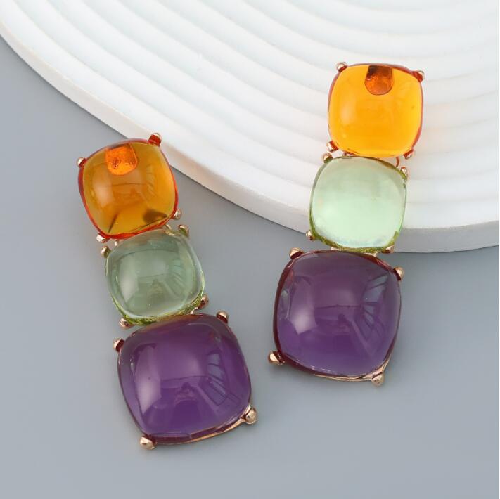 Sunset Resin Earrings