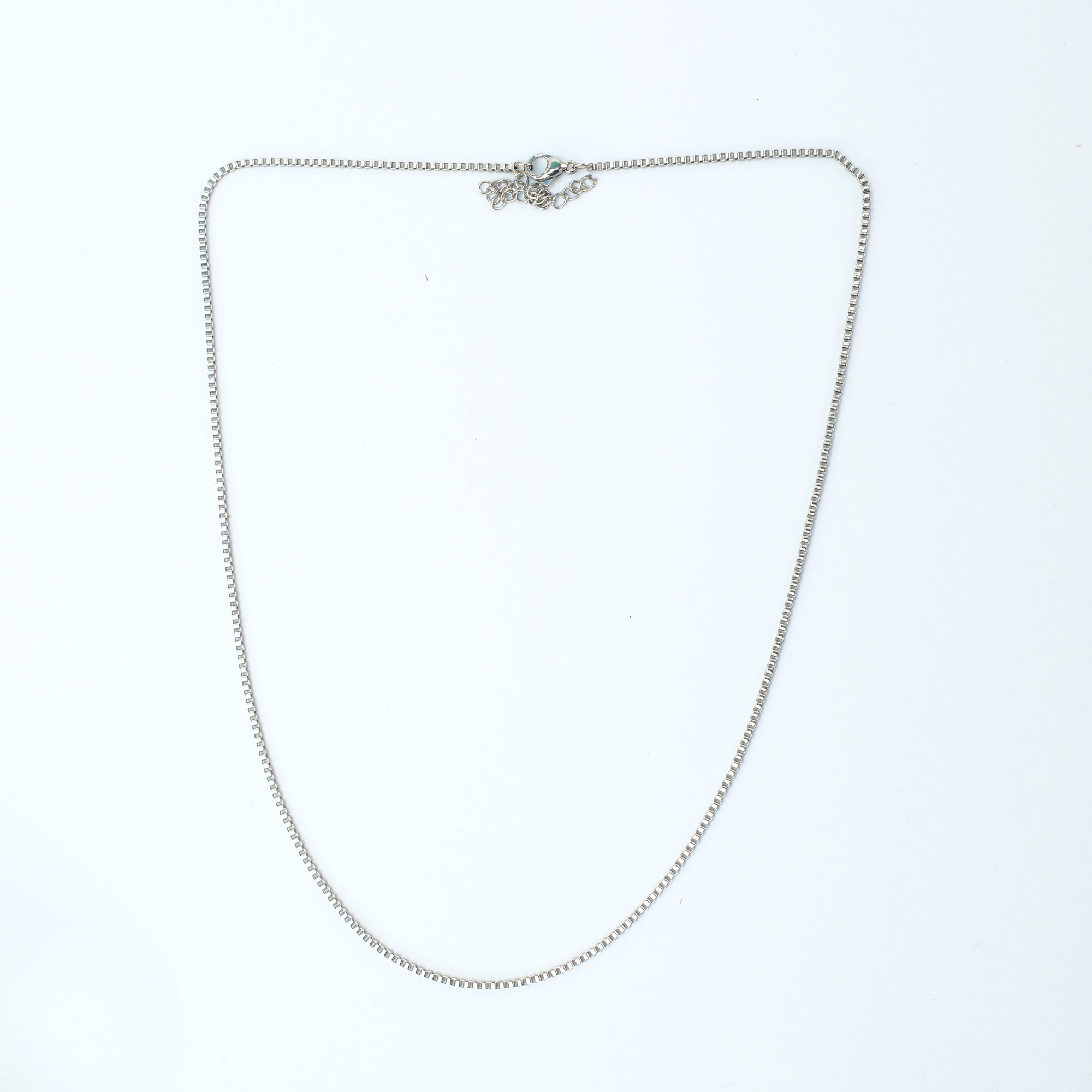 Dainty Alphabet String - Silver