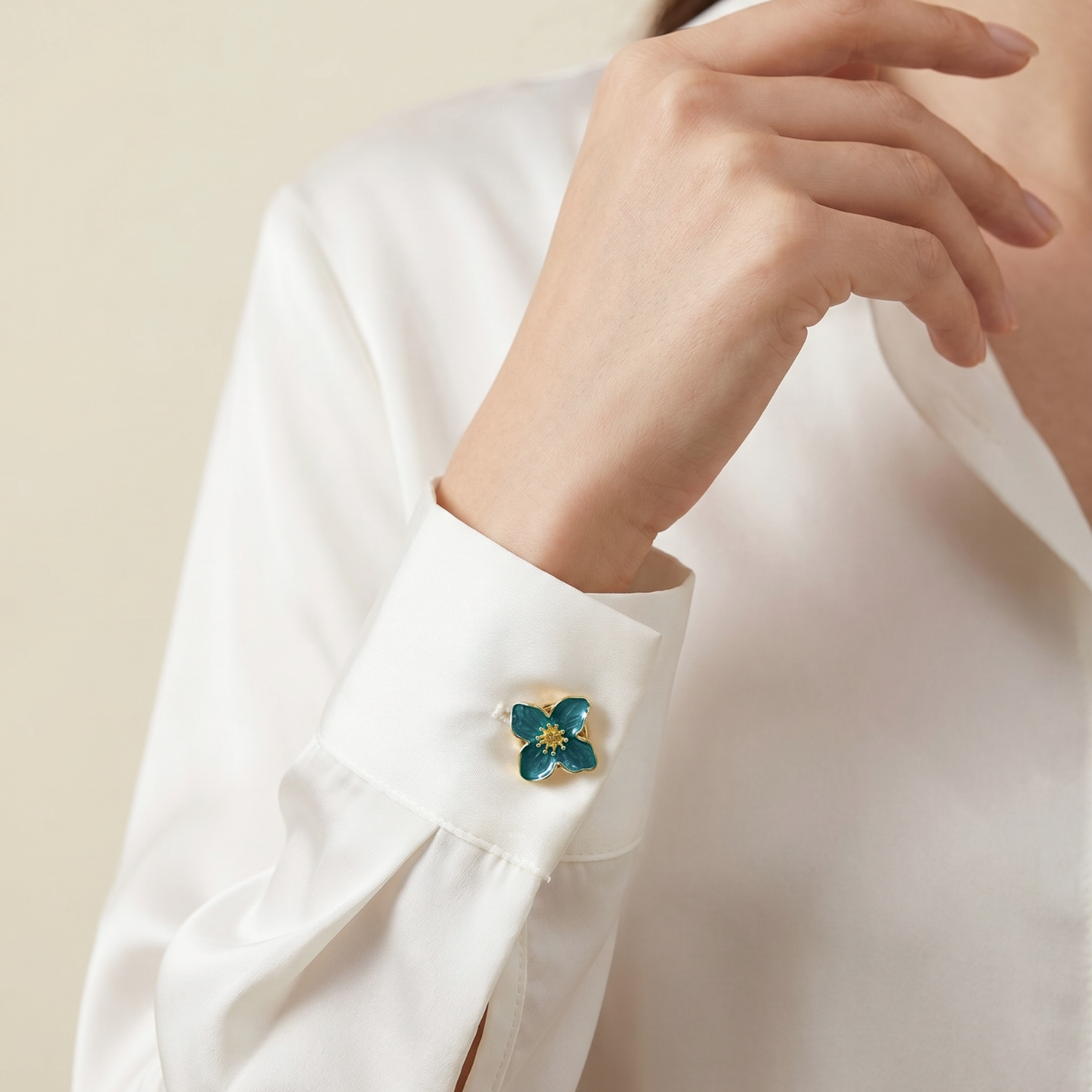 The Petal Button Cover ( Pair )