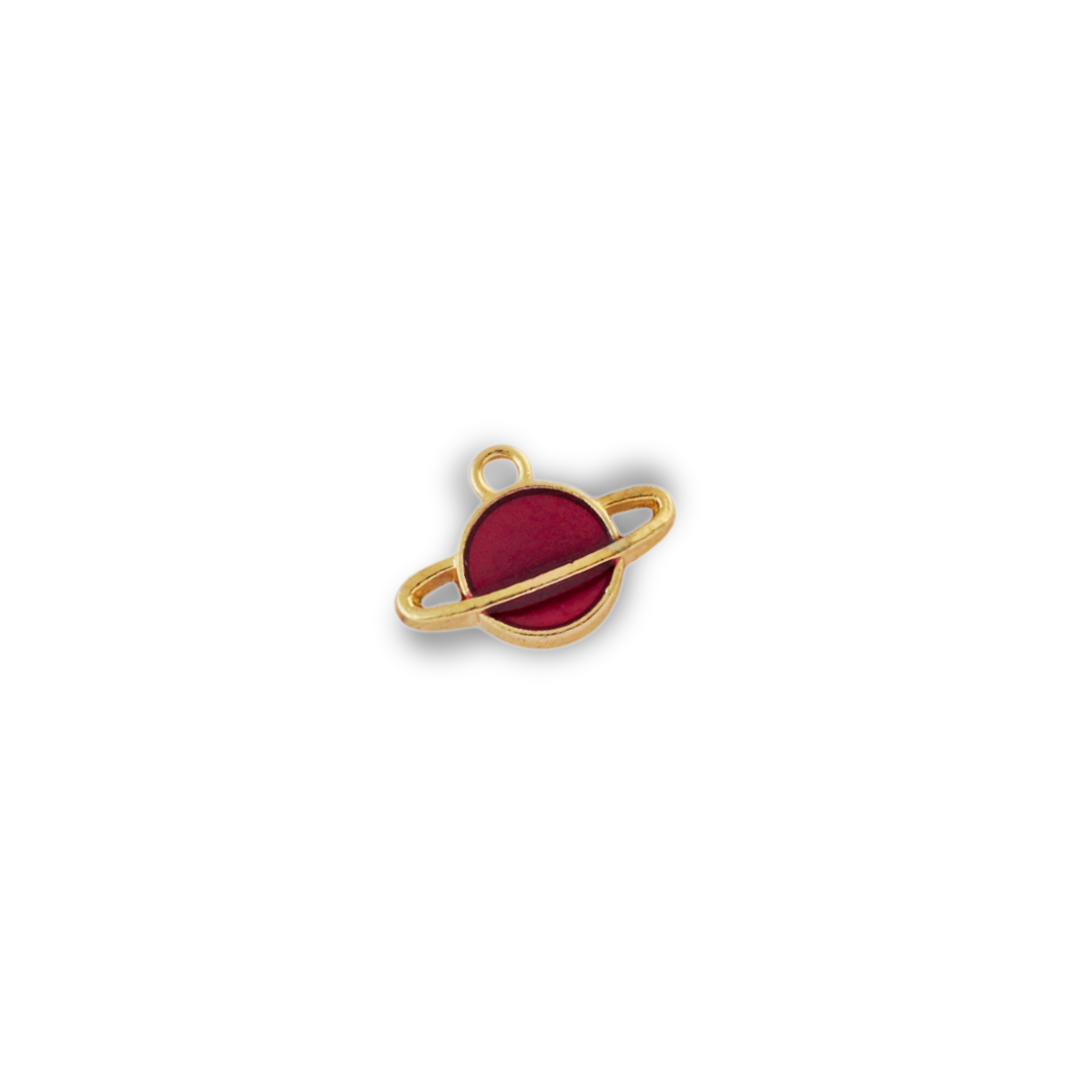 The Planet Love Charm charm by Nashira, shown close up