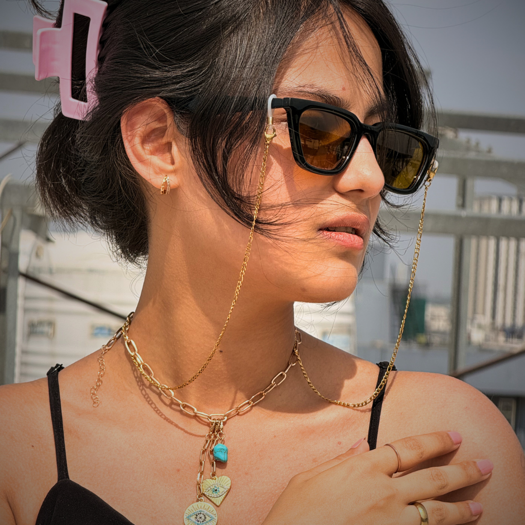 Sunglass Chain accessory by Nashira, styled (image 13 of 25)