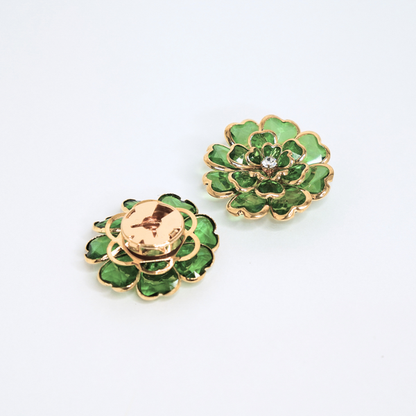 The Bloom Button Cover ( Pair )