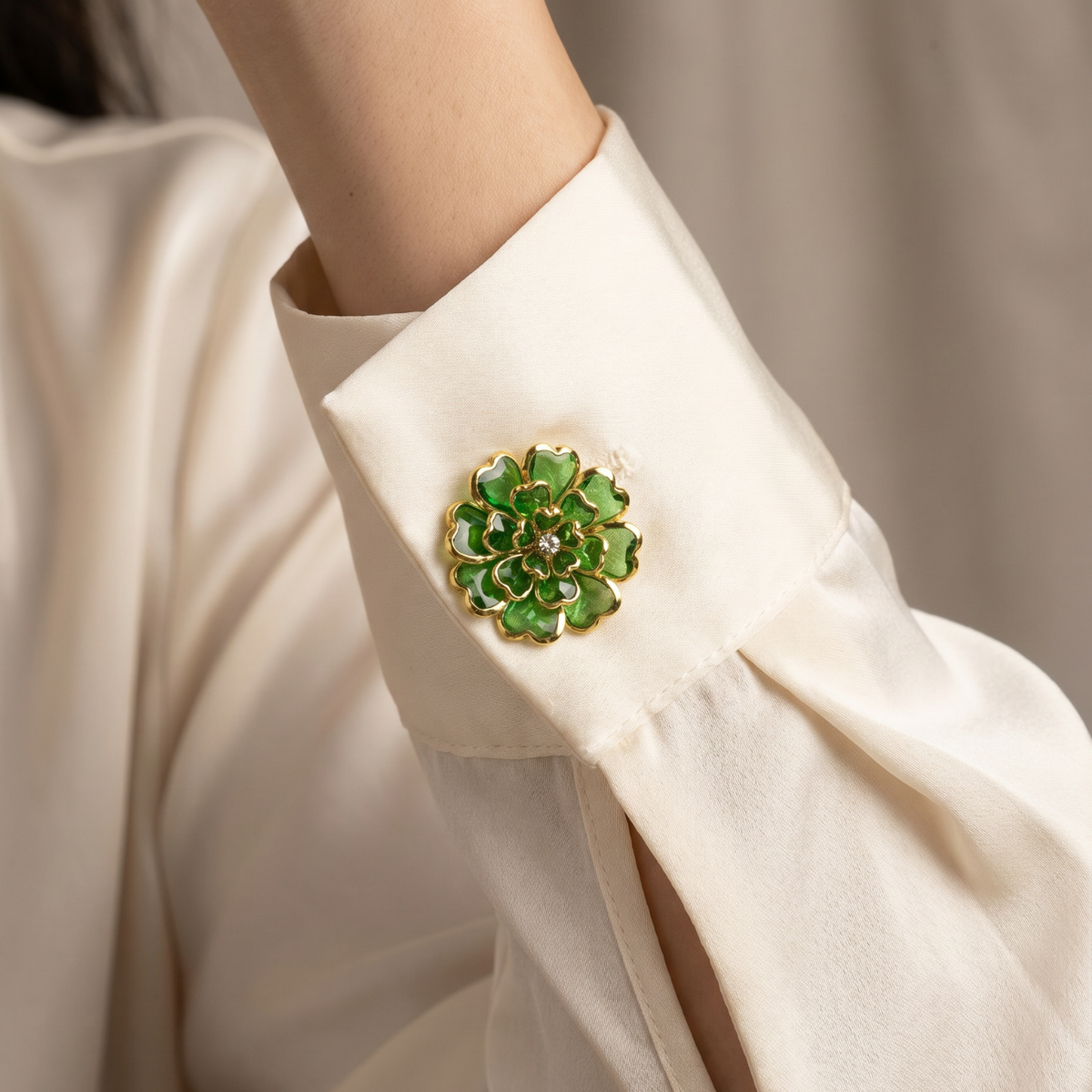 The Bloom Button Cover ( Pair ) - button covers by Nashira
