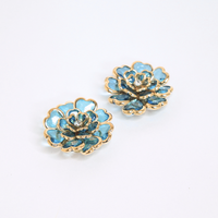 The Bloom Button Cover ( Pair ) - button covers from the Nashira collection