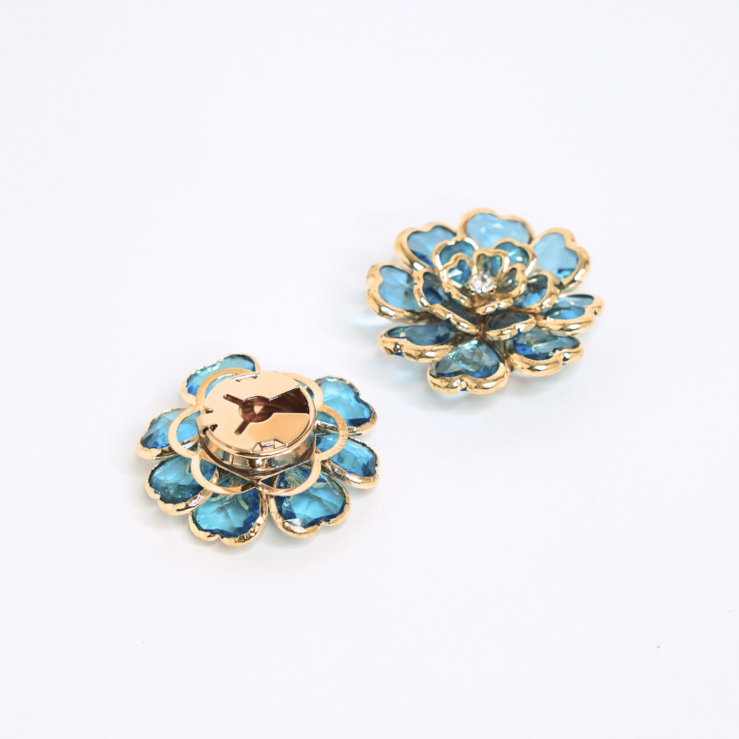 The Bloom Button Cover ( Pair )