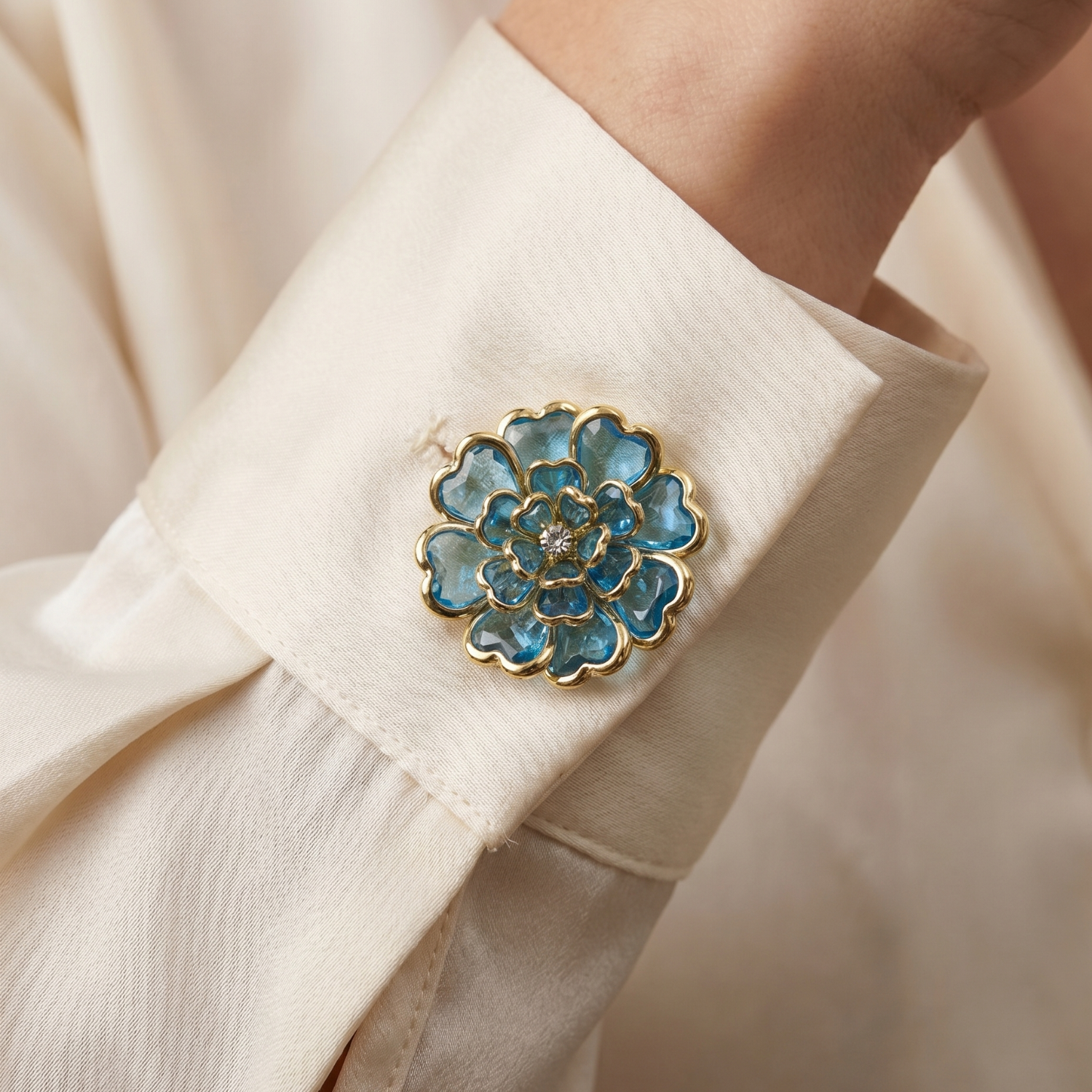 The Bloom Button Cover ( Pair )