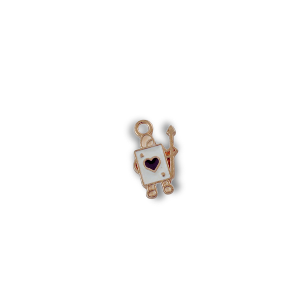 The Ace Of Heart Charm