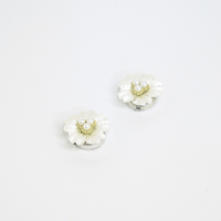 The Iris Button Cover ( Pair ) button covers by Nashira, styled