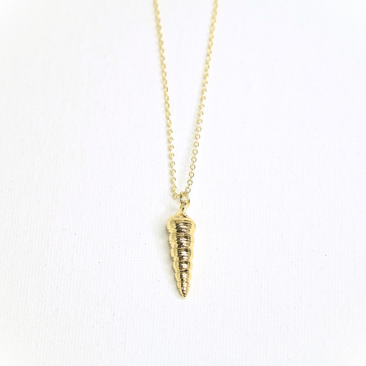 Spiral Shell Necklace