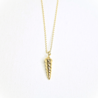 Spiral Shell Necklace