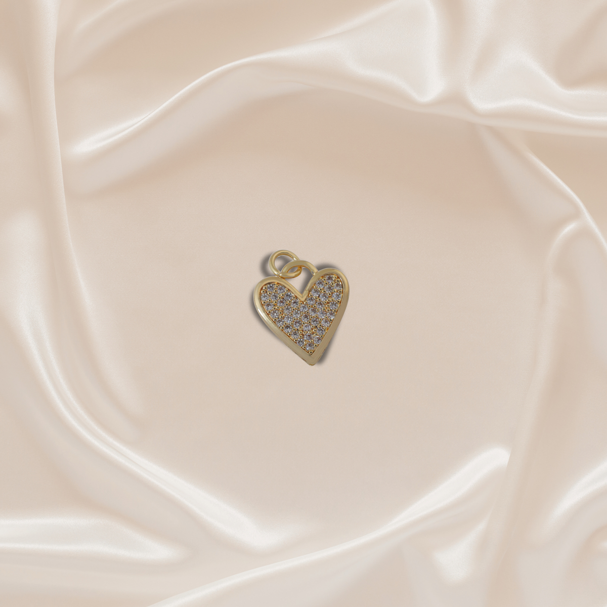 The Glow Up Heart Charm - Stainless Steel charm by Nashira