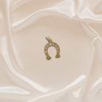 The Lucky Horseshoe Charm - Stainless Steel charm by Nashira