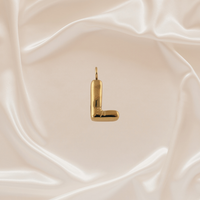 Alphabet Charm - L - Stainless Steel pendant by Nashira