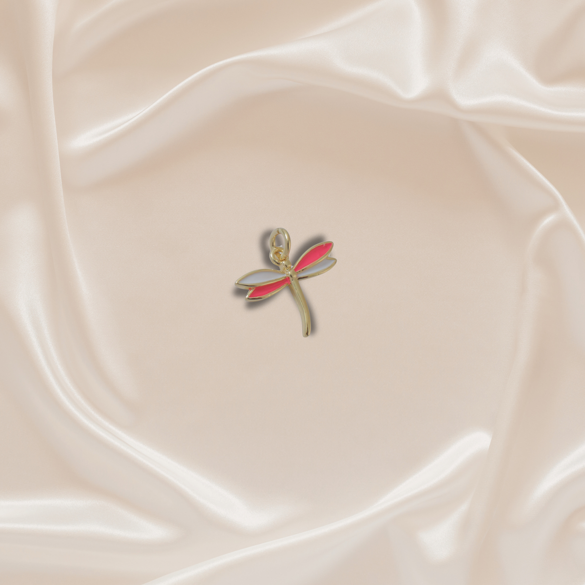 Colour Pop Dragonfly Charm - Stainless Steel charm by Nashira