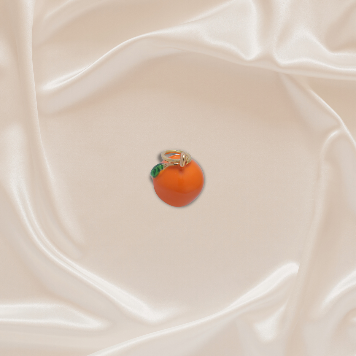 The Orange Bliss Charm - Stainless Steel charm by Nashira