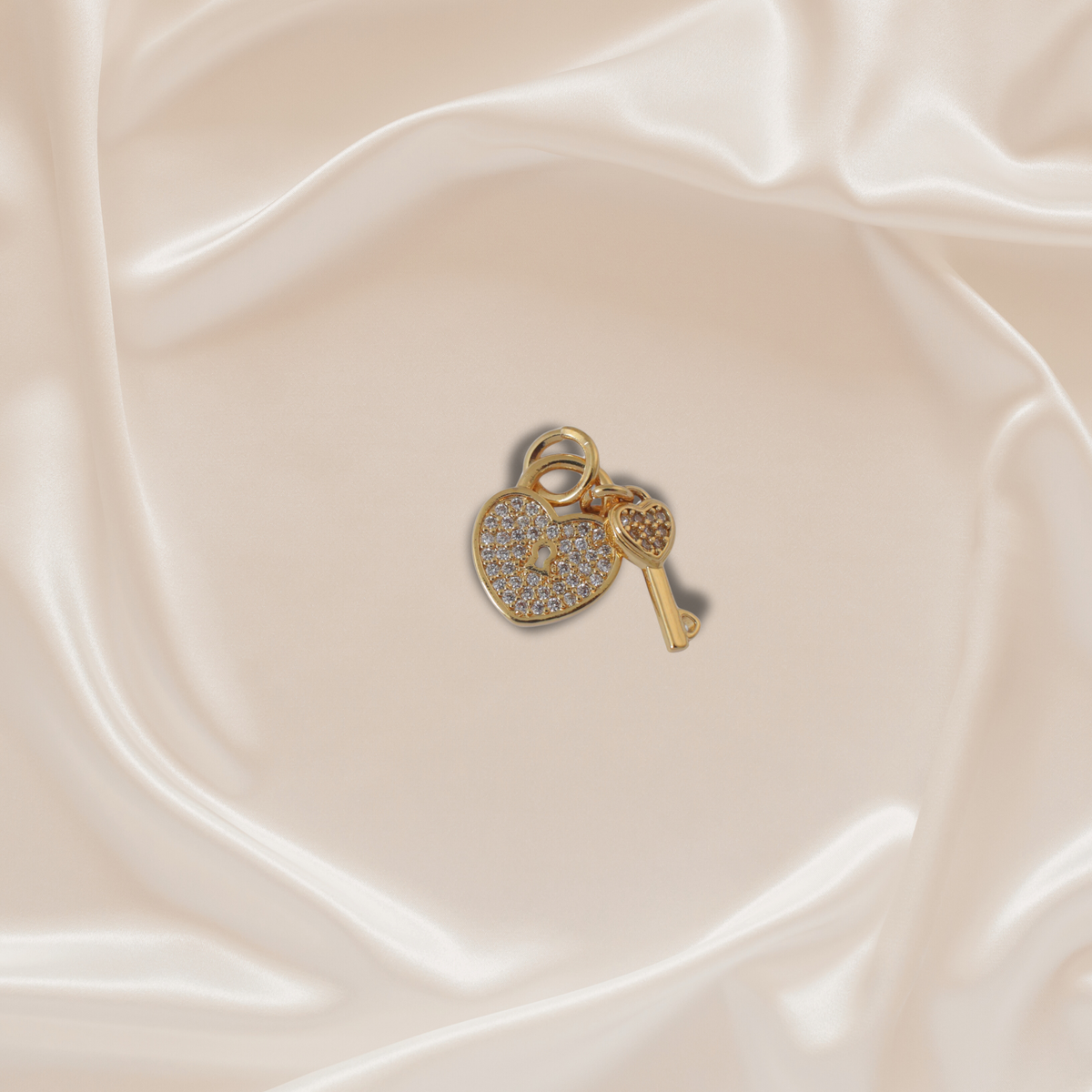 The Love Struck Charm - Stainless Steel charm by Nashira