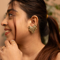 Love Bomb Studs - Stainless Steel earrings by Nashira