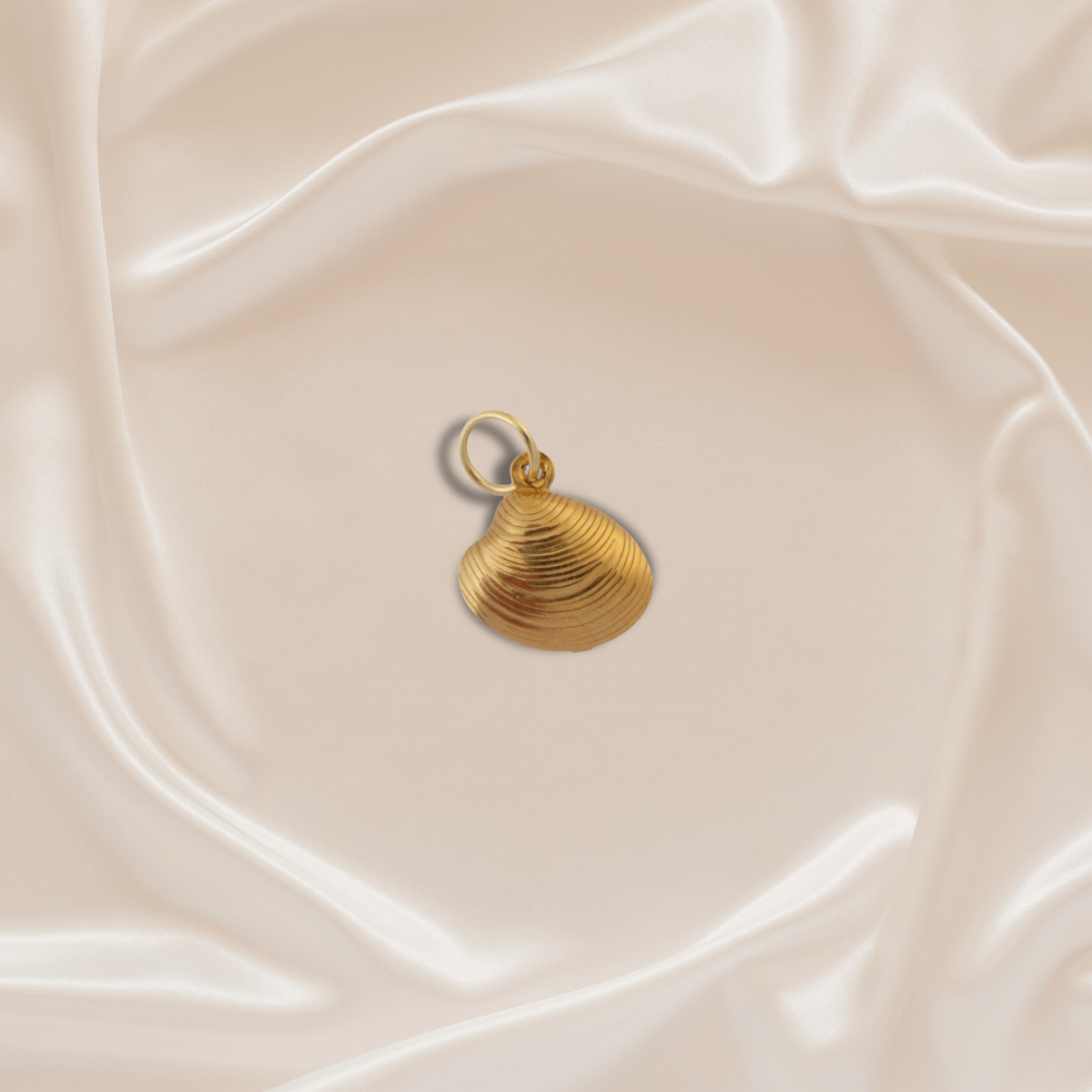 The Golden Shell Charm - Stainless Steel charm by Nashira