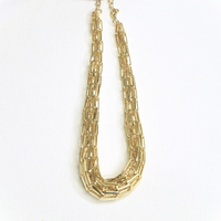 Imperial Link Necklace necklace by Nashira, shown close up