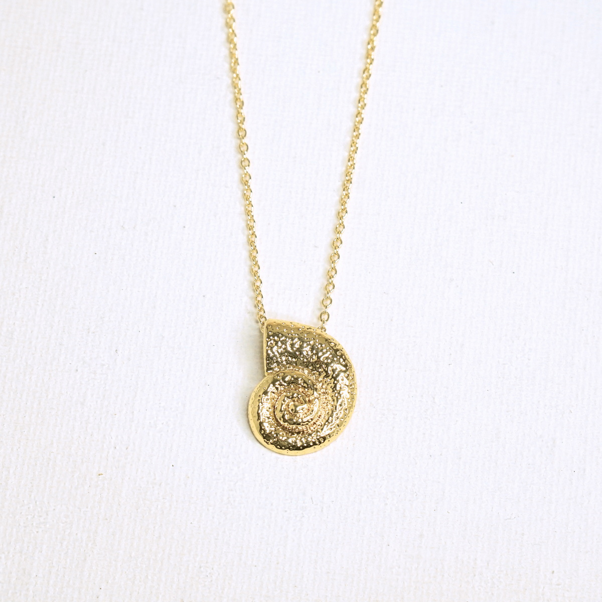 Golden Shell Necklace
