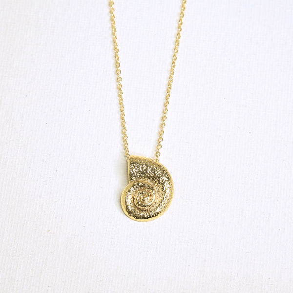 Golden Shell Necklace