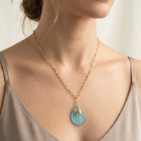 The Amalfi Turtle - Stainless Steel necklace by Nashira