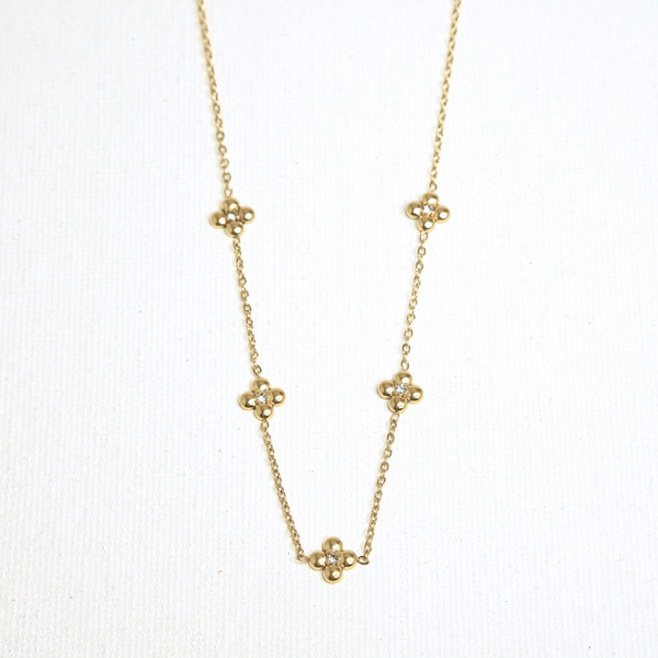Golden Blossom Necklace