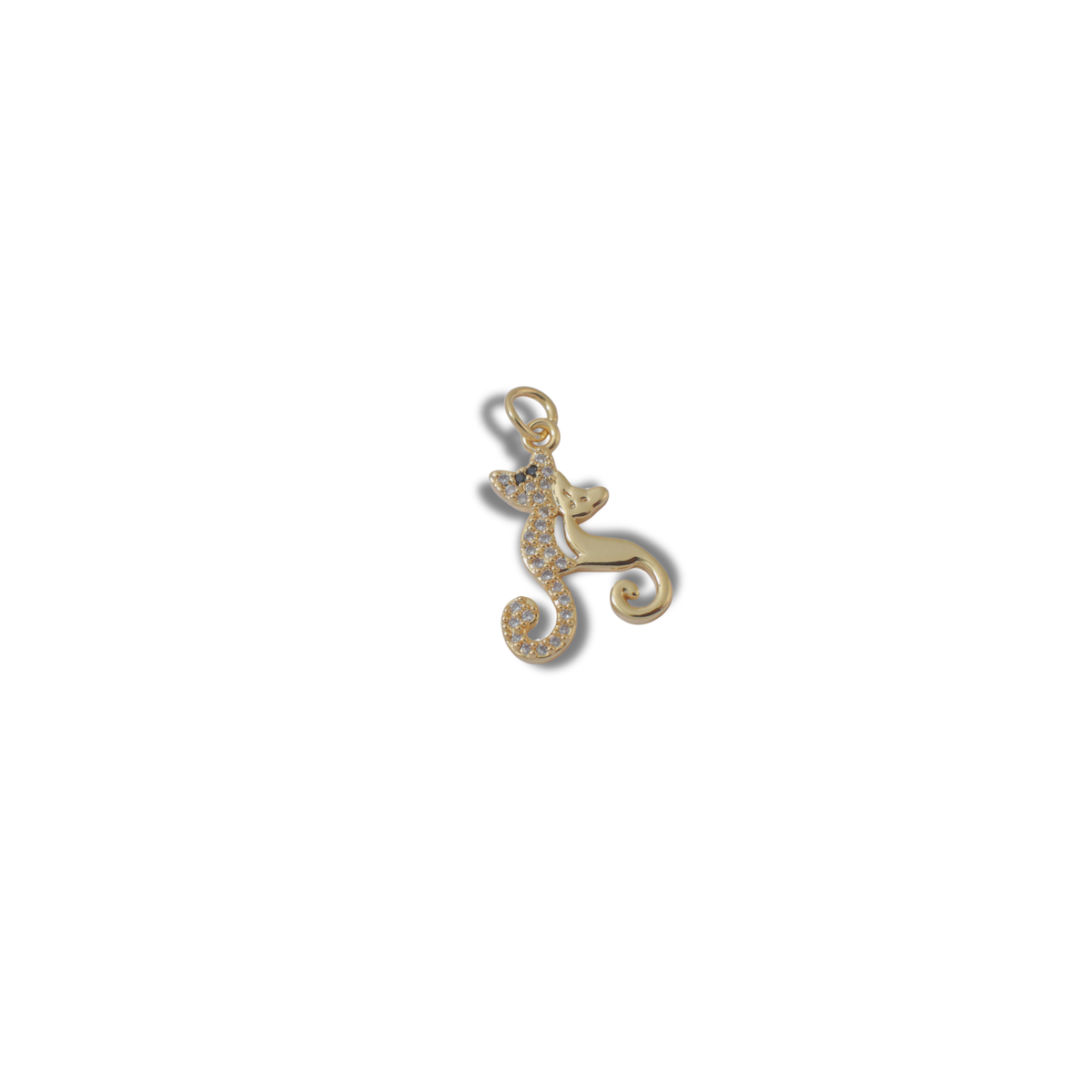 The Meooow Charm charm by Nashira, shown close up