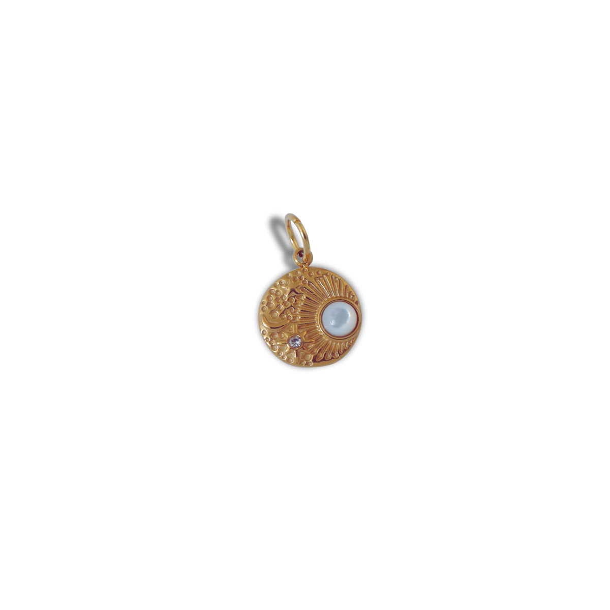 Day in my Life Charm charm by Nashira, shown close up