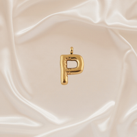 Alphabet Charm - P - Stainless Steel pendant by Nashira