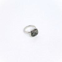 Cushion Ring ring by Nashira, shown close up