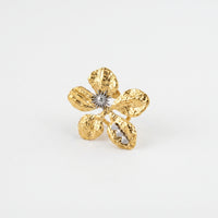 The Botanica Ring ring by Nashira, shown close up