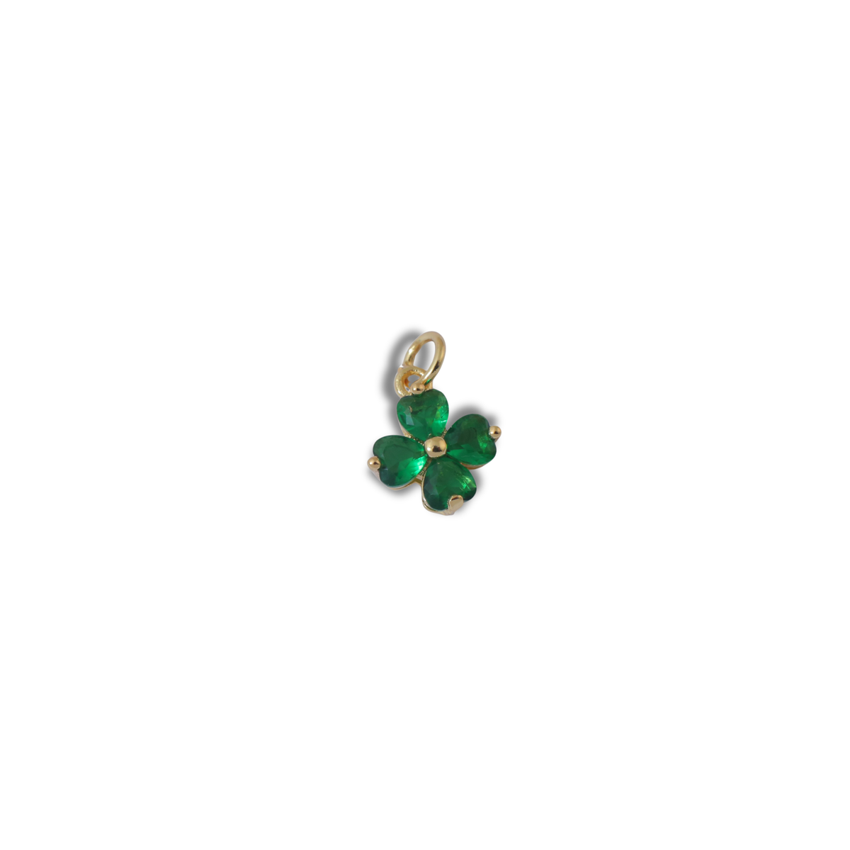 The Lucky Clover Charm charm by Nashira, shown close up