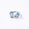 Twin Sapphire Ring