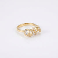 Celestial Orbit Ring ring by Nashira, shown close up