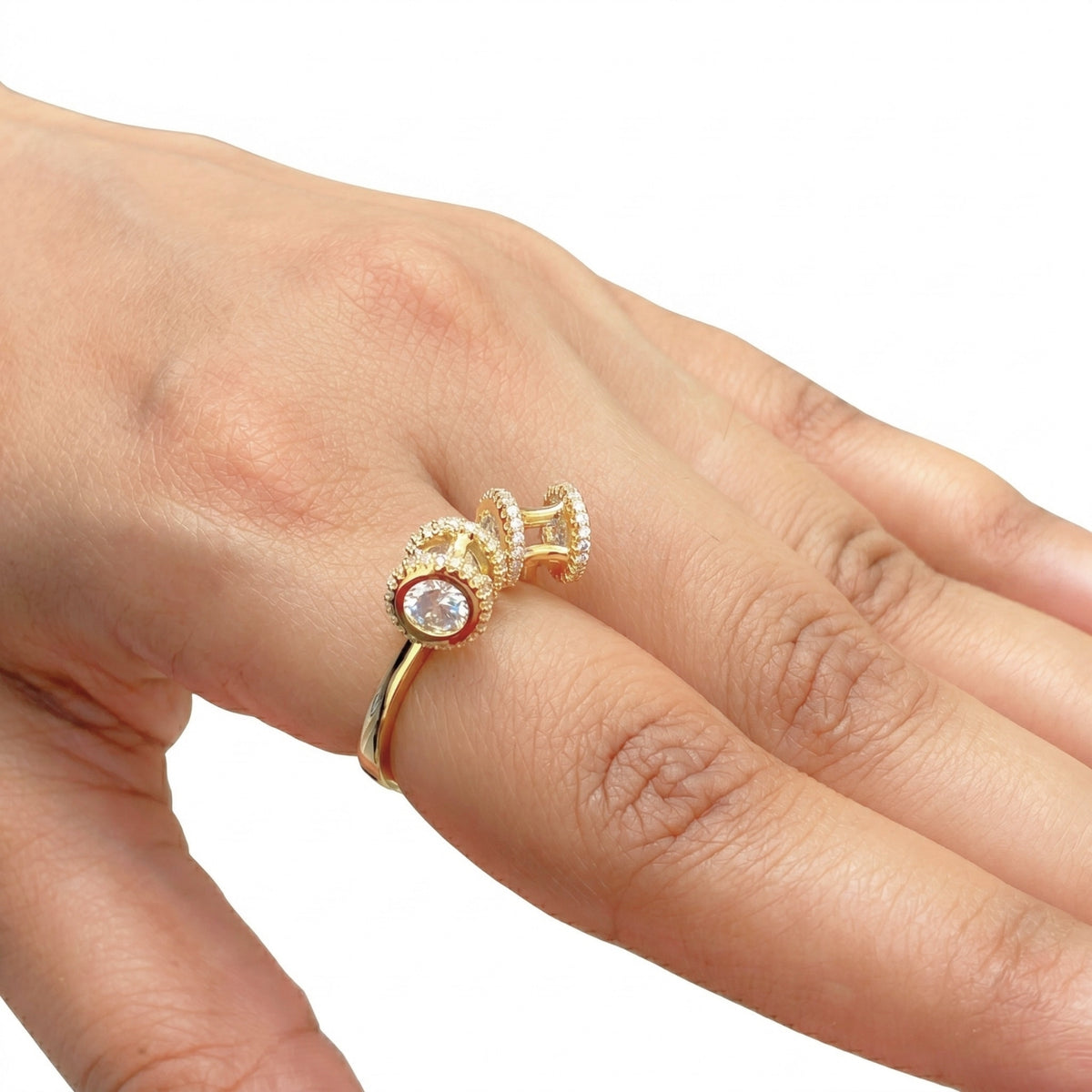 Celestial Orbit Ring - Stainless Steel ring by Nashira
