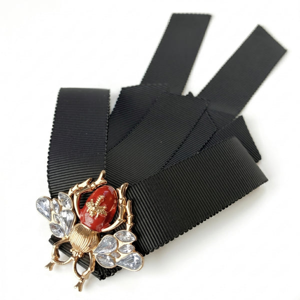 The Boss Lady Brooch brooch by Nashira, shown close up