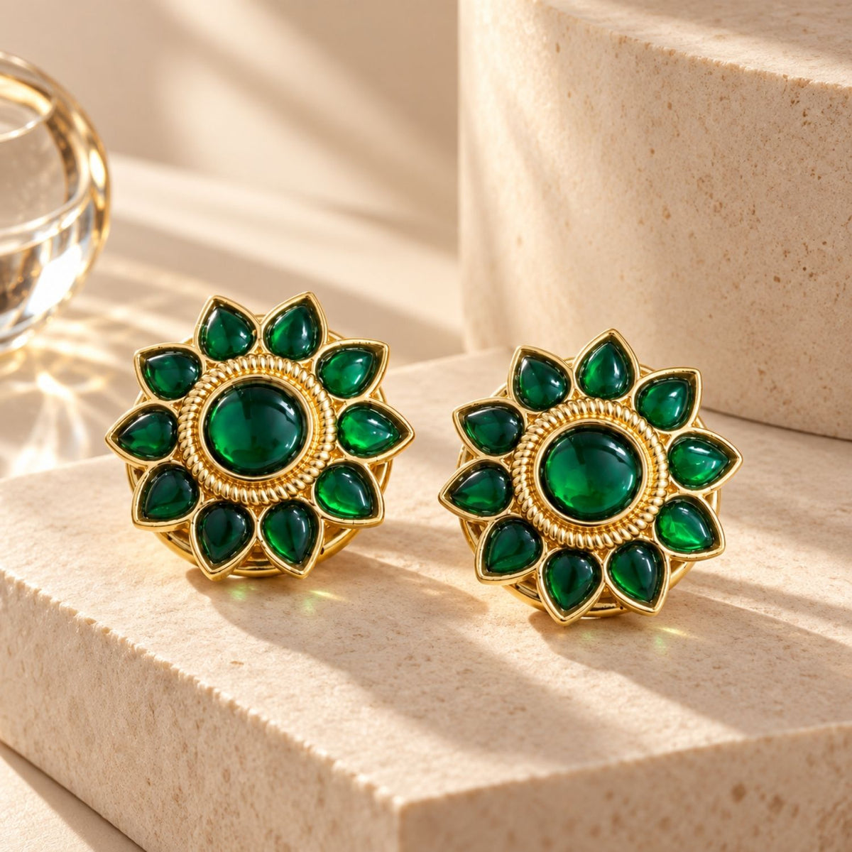 Gul Button Cover - Nashira Barkat collection