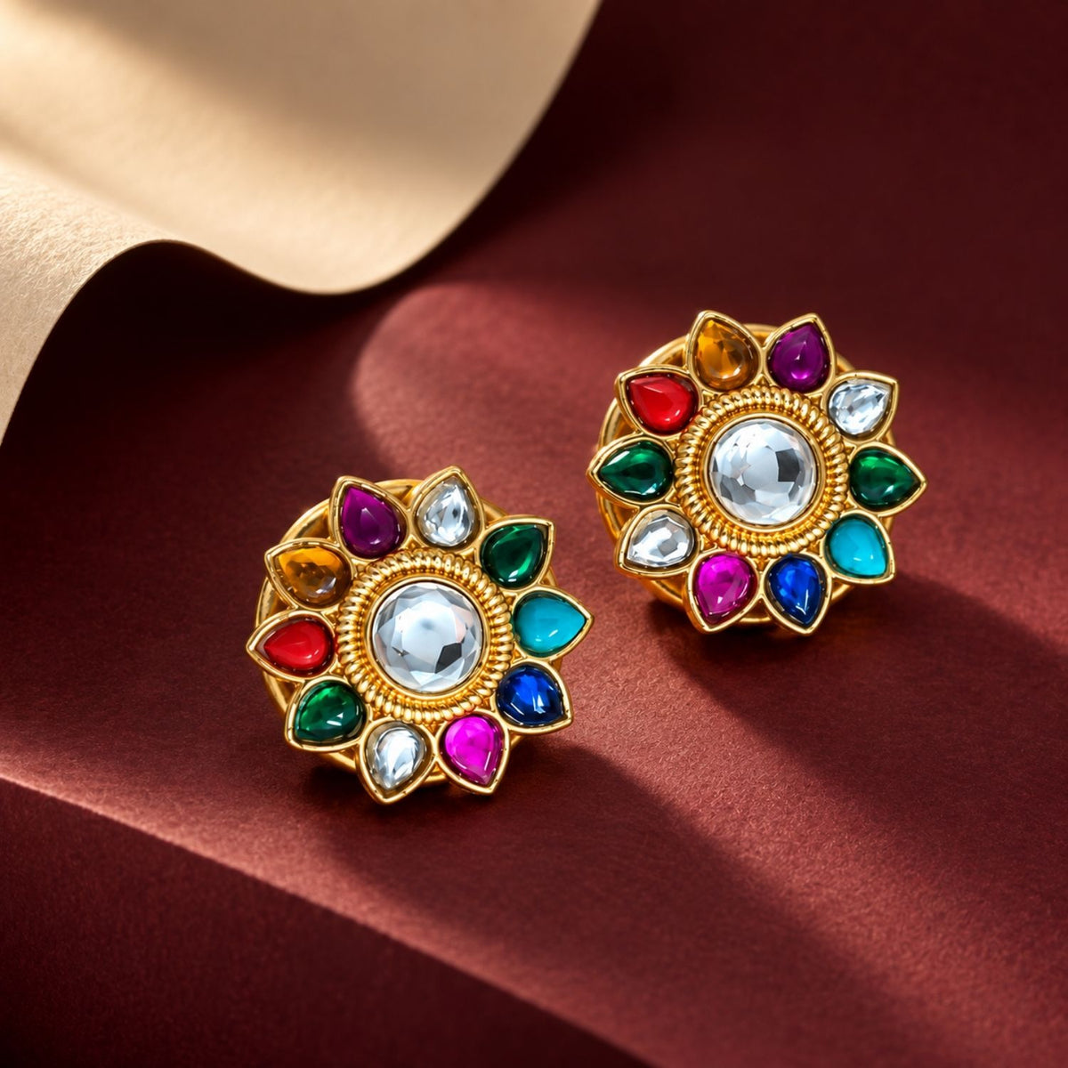 Bahaar Button Cover - Nashira Barkat collection