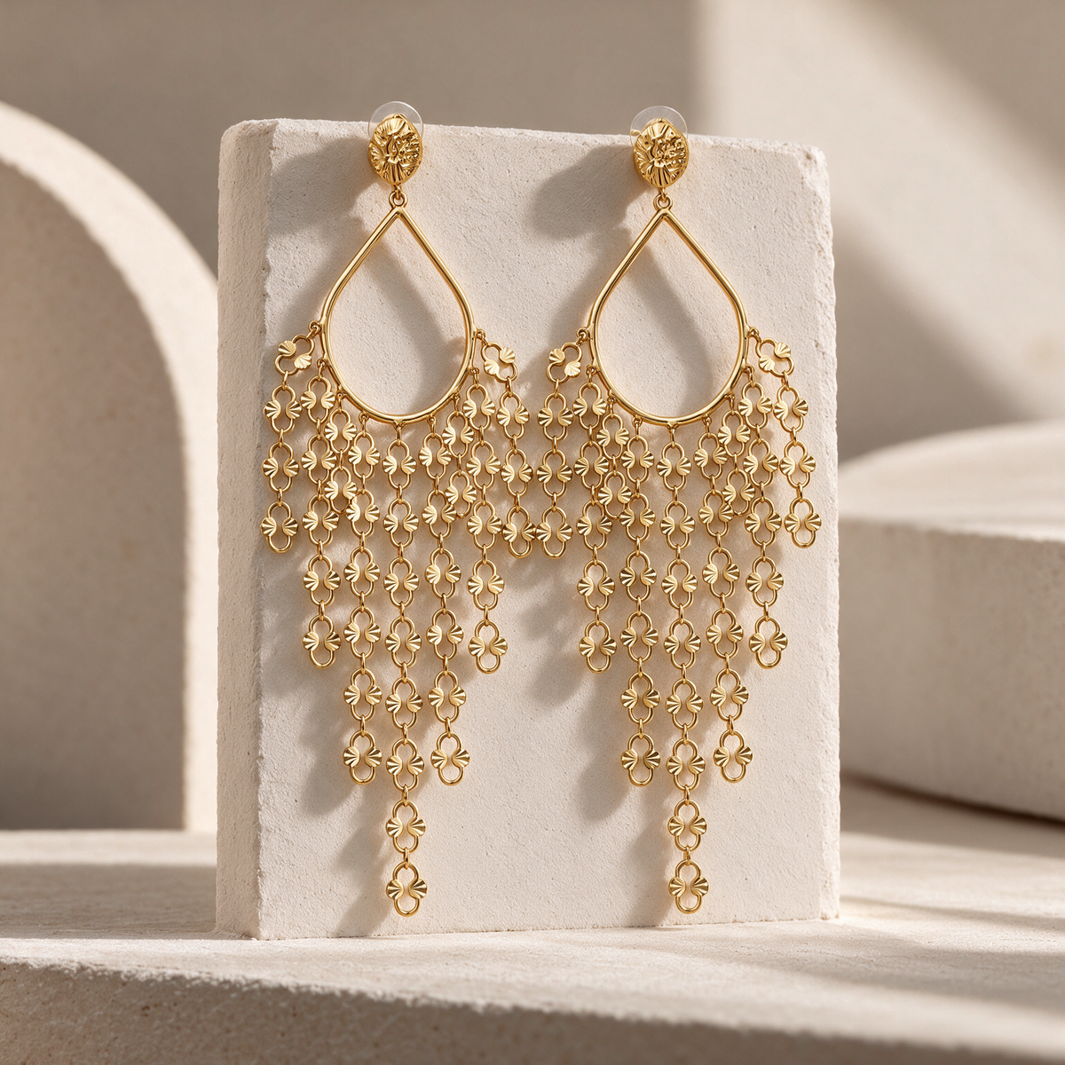 Jhilmil Earrings - Nashira Barkat collection