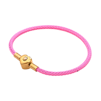 Sweetheart Rope Bracelet bracelet by Nashira, shown close up (image 6 of 6)