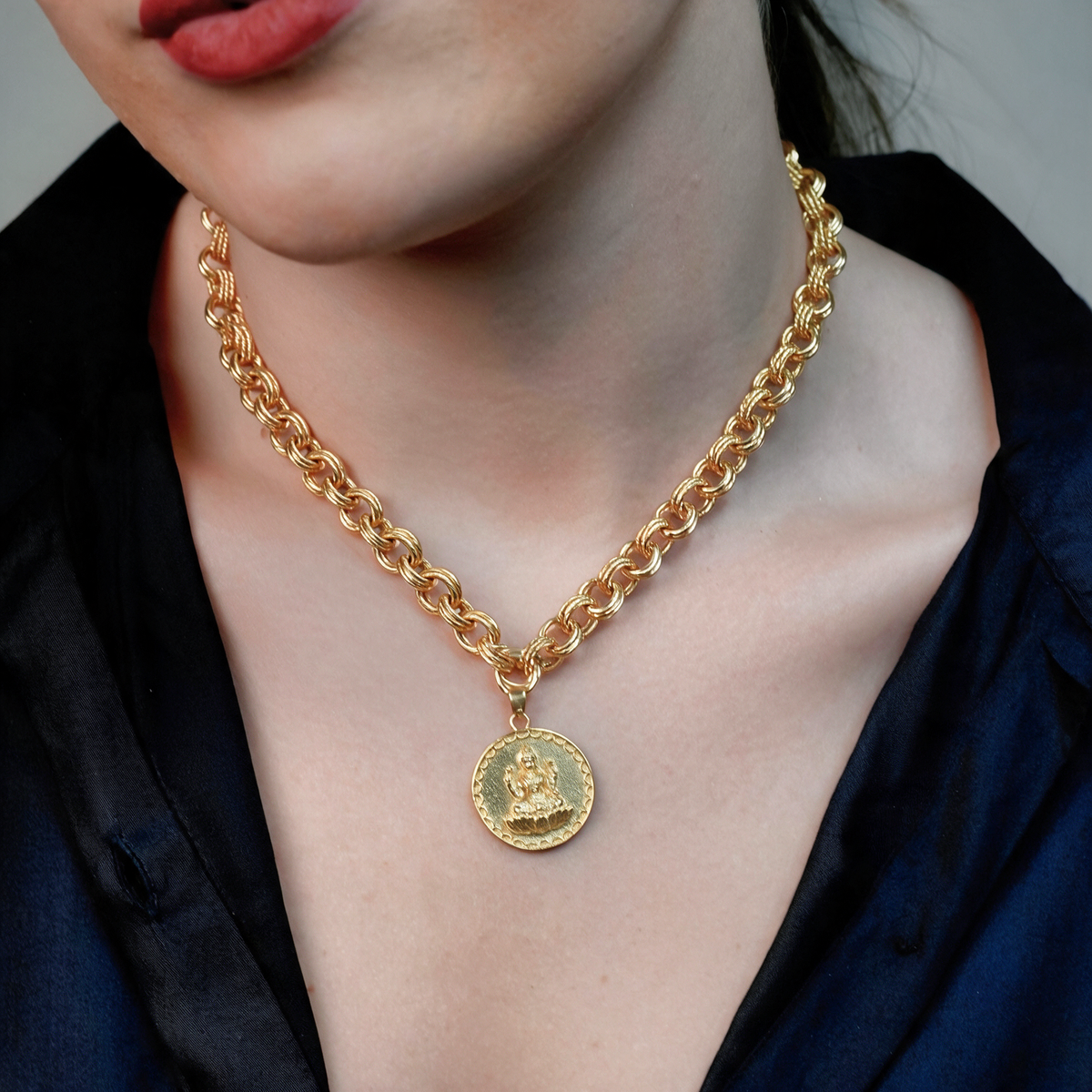 The Shree Lakshmi Pendant - Nashira Barkat collection