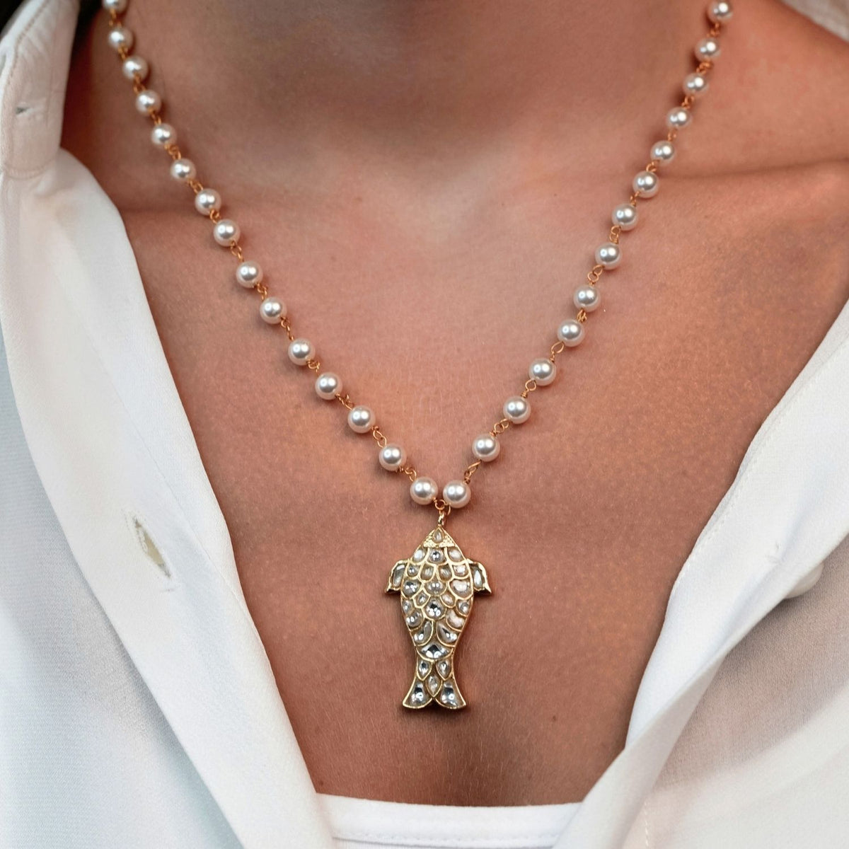 Meen Necklace - Nashira Barkat collection