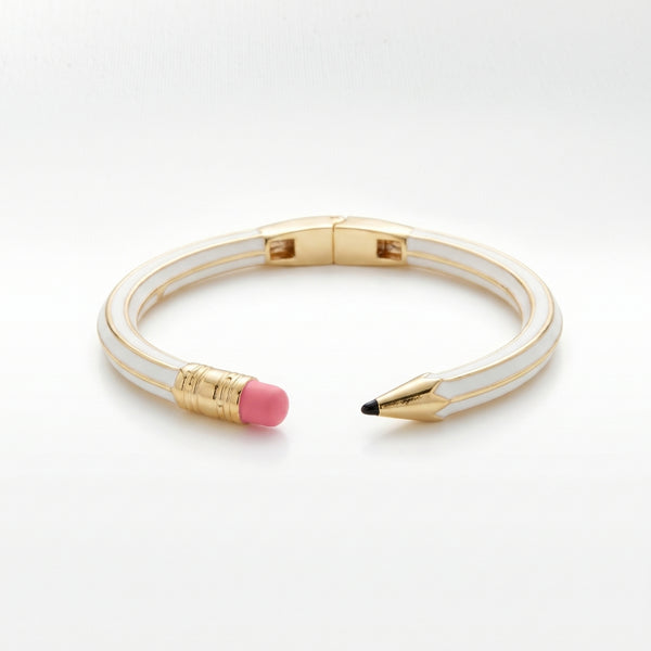 Artist's Muse Bangle by Nashira, stainless steel bracelet