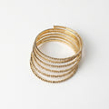 Golden Cascade Cuff