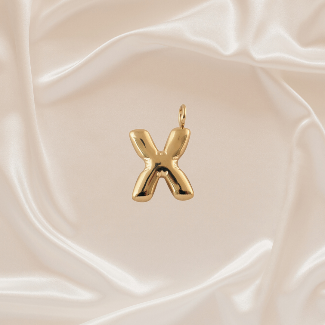Alphabet Charm - X - Stainless Steel pendant by Nashira